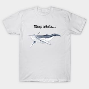 Sleep whale T-Shirt